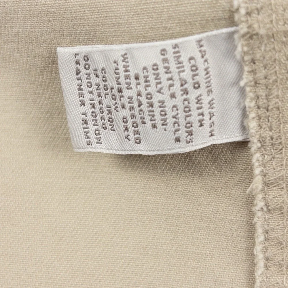 Roundtree Yorke Blazer Mens M Khaki Leather Elbow Patch Safari Sport Coat 90s